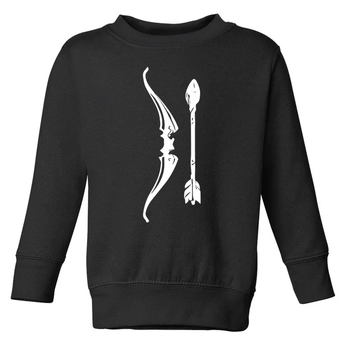 Full Violence Ap Bow And Arrow Toddler Sweatshirt