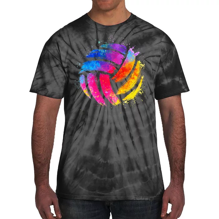 Funny Volleyball Art For Volleyball Lover Tshirtmin Tie-Dye T-Shirt