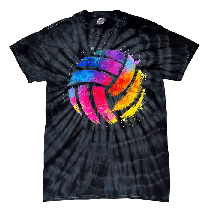 Funny Volleyball Art For Volleyball Lover Tshirtmin Tie-Dye T-Shirt