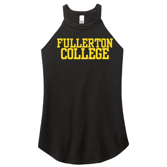 Fullerton Vintage Arch College Women’s Perfect Tri Rocker Tank