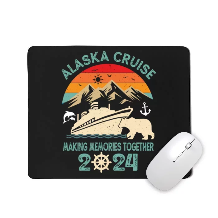 Family Vacation Alaska Cruise 2024 Mousepad