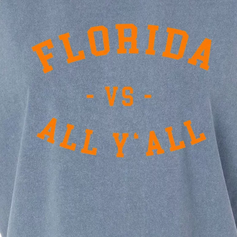 Florida VS All YAll Represent The Gator State Garment-Dyed Women's Muscle Tee