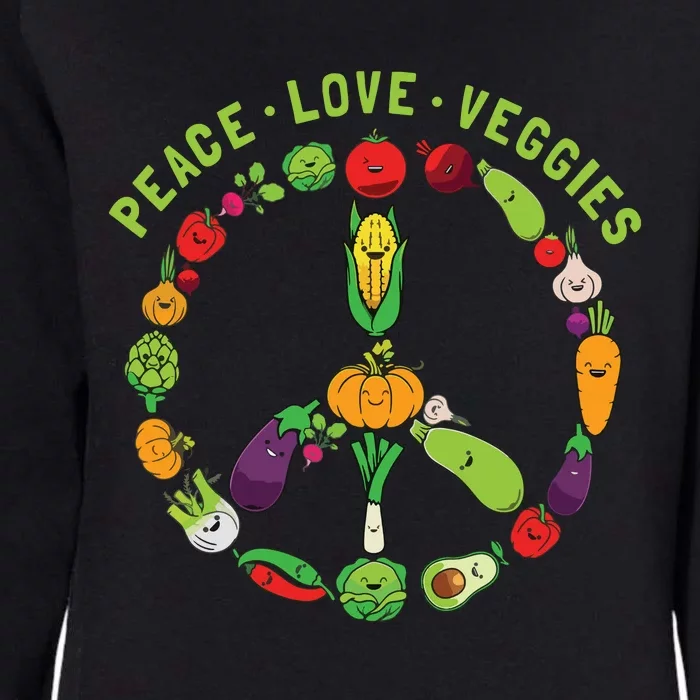 Funny Veggie Art For Women Men Vegan Food Vegetables Themed Womens California Wash Sweatshirt