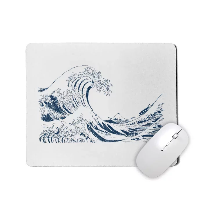 Famous Vintage Art Great Ocean Wave Hokusai Special Design Mousepad