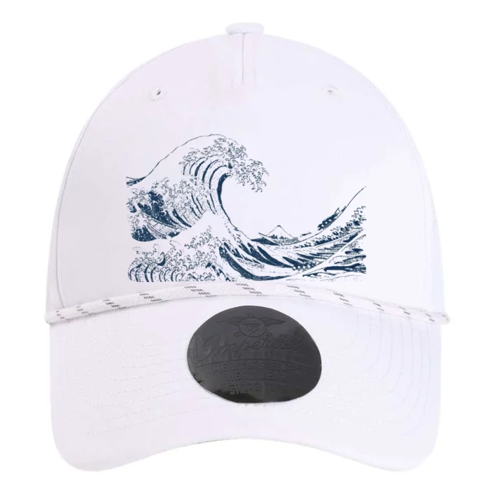 Famous Vintage Art Great Ocean Wave Hokusai Special Design Performance The Dyno Cap