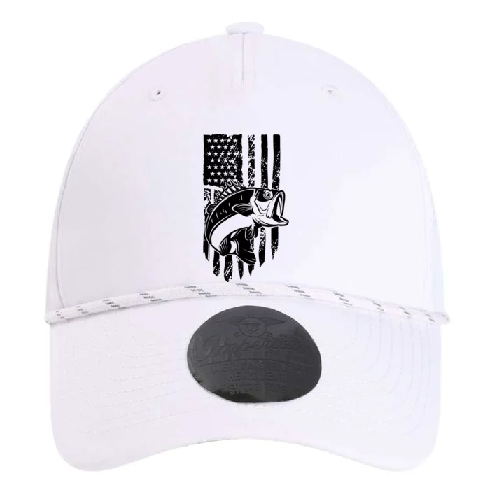 Fishing Vintage American Flag Performance The Dyno Cap