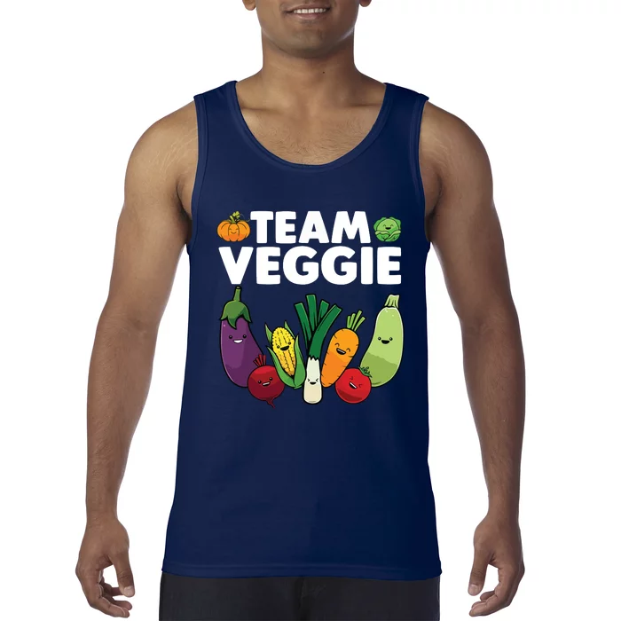 Funny Veggie Art For Men Women Kids Vegan Plant Vegetarian Tank Top