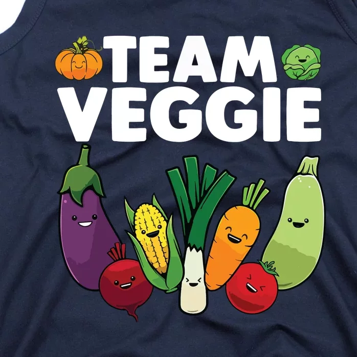 Funny Veggie Art For Men Women Kids Vegan Plant Vegetarian Tank Top