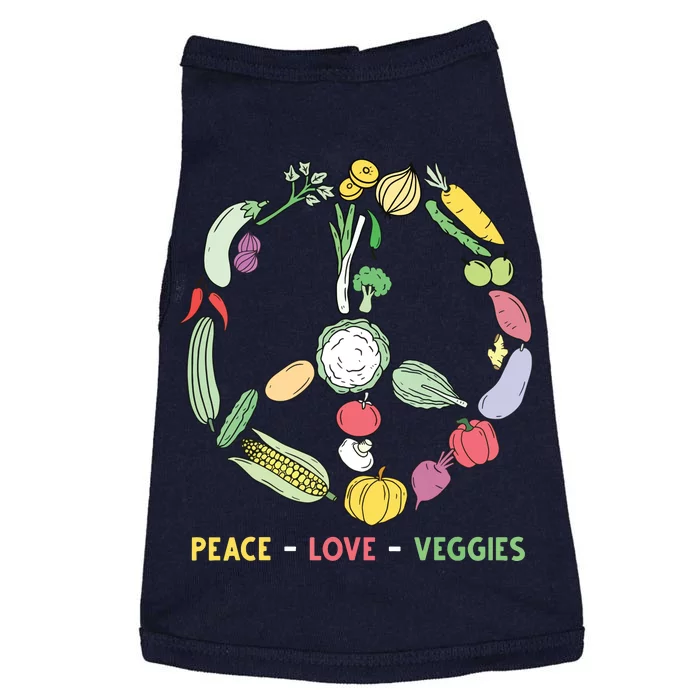 Funny Veggie Art For Women Men Vegan Food Vegetables Themed Doggie Tank