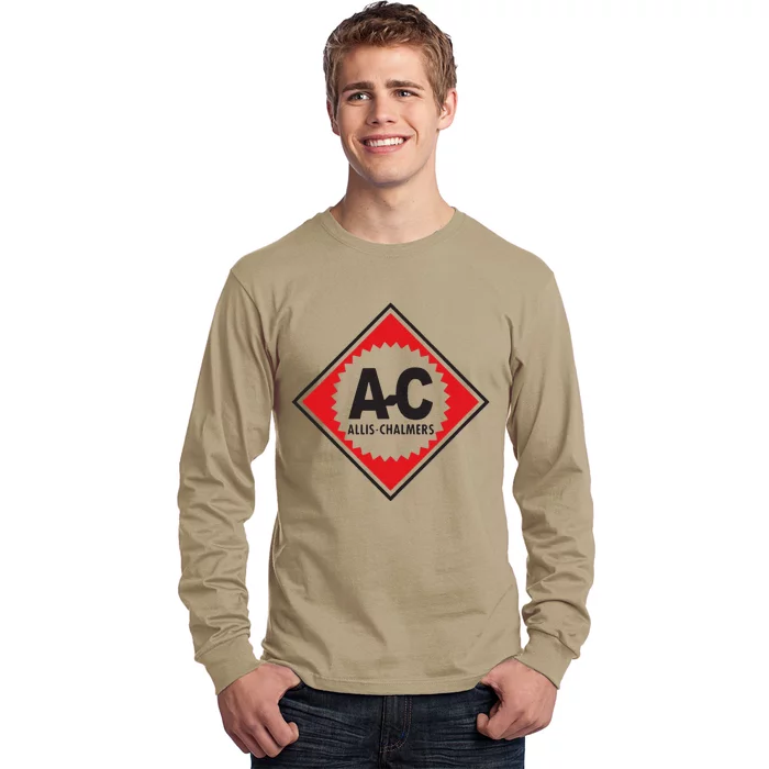 Funny Vintage Allis Chalmers Ac Logo Long Sleeve Shirt