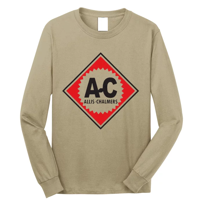 Funny Vintage Allis Chalmers Ac Logo Long Sleeve Shirt