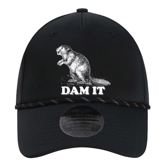 Funny Vintage Beaver Dam It Performance The Dyno Cap