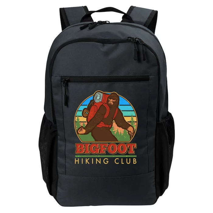 Funny Vintage Bigfoot Hiking Club Daily Commute Backpack