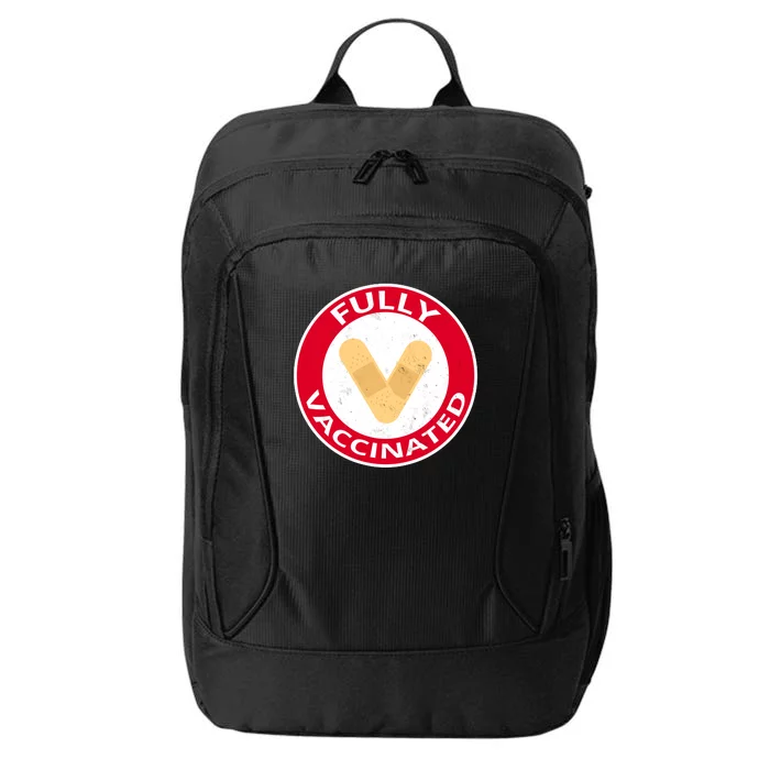 Fully Vaccinated Brandade Funny Pandemic City Backpack