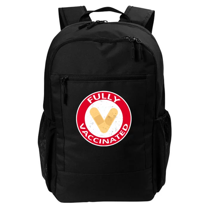 Fully Vaccinated Brandade Funny Pandemic Daily Commute Backpack