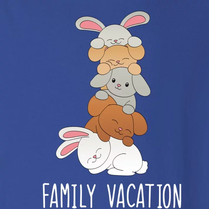 Family Vacation Bunny Vacation Vacay Mode On Rabbit Cute Gift Toddler Long Sleeve Shirt