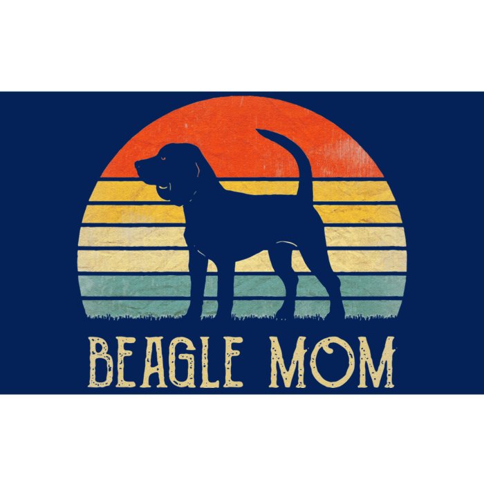 Funny Vintage Beagle Dog Mom Mother Day Gift For Dog Lover Bumper Sticker