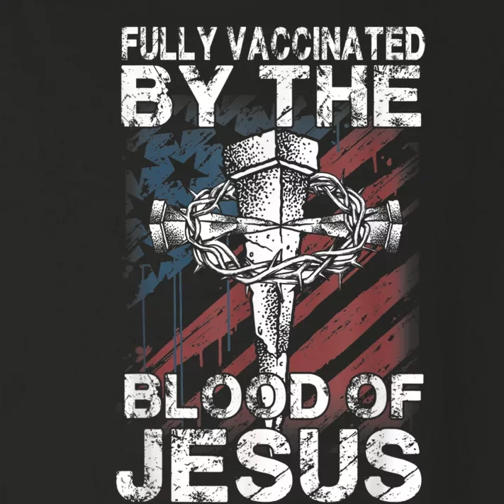 Fully Vaccinated By The Blood Of Jesus Faith Christian Toddler Long Sleeve Shirt