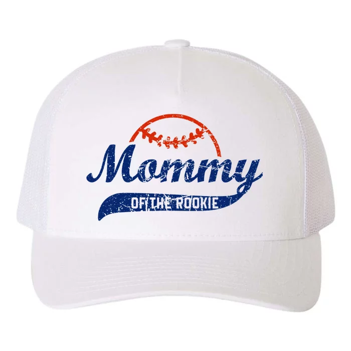 Funny Vintage Baseball Mommy of the Rookie Yupoong Adult 5-Panel Trucker Hat