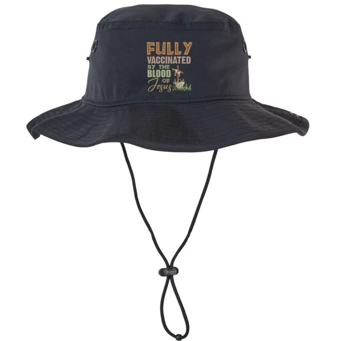 Fully Vaccinated By The Blood Of Jesus Legacy Cool Fit Booney Bucket Hat