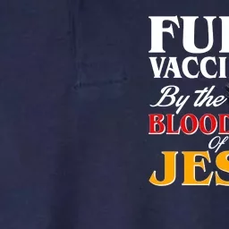 Fully Vaccinated By The Blood Of Jesus Softstyle Adult Sport Polo