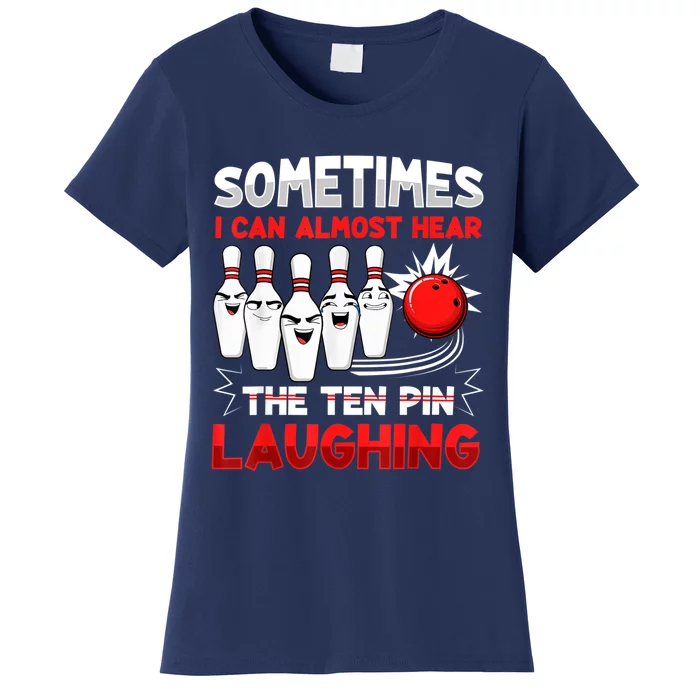 Funny Vintage Bowling Team Bowler Bowling Lover Boys Girls Women's T-Shirt