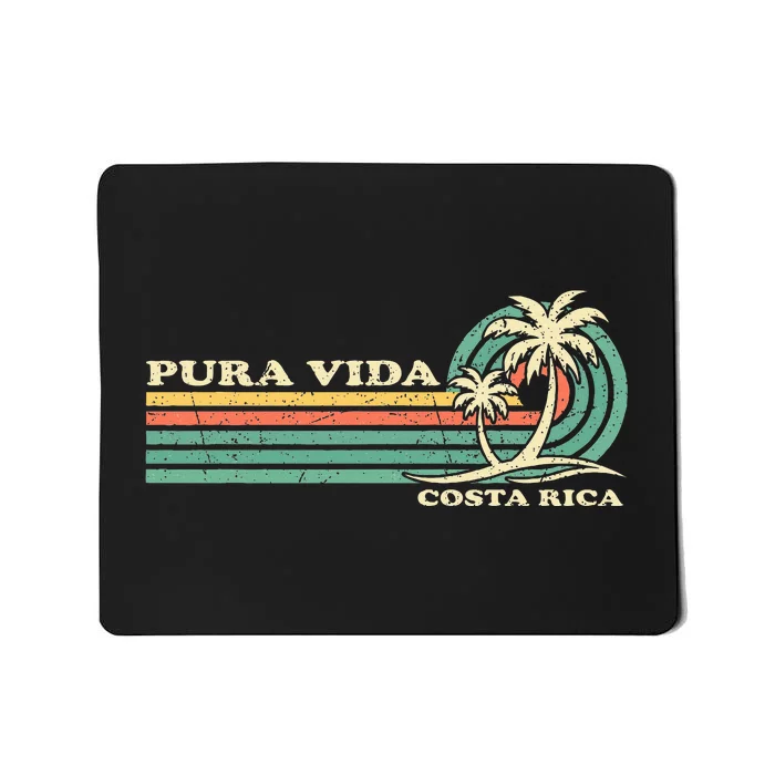 Family Vacation Costa Rica Pura Vida Beach Mousepad