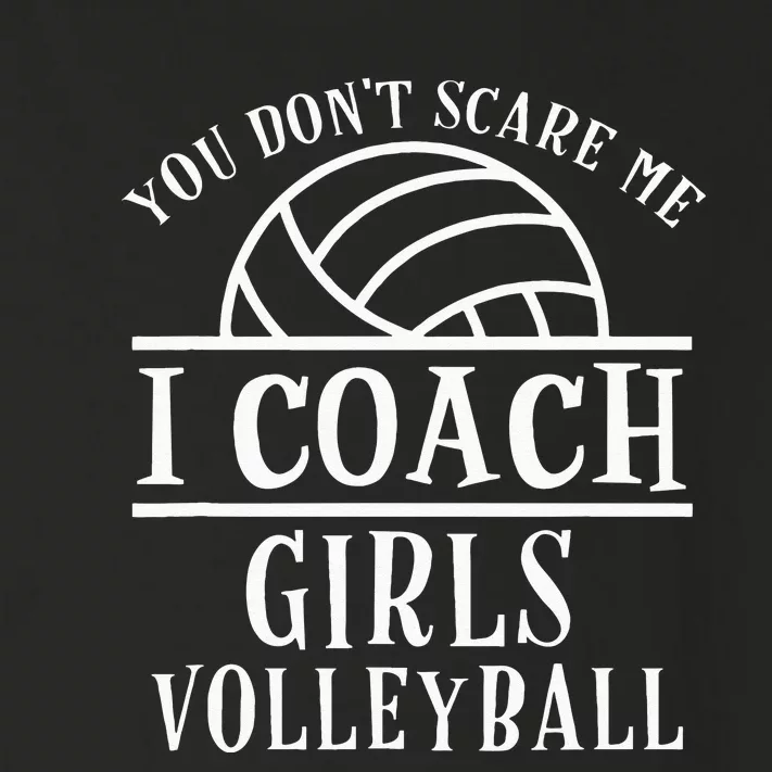 Funny Volleyball Coach I Coach Volleyball Coach Toddler Long Sleeve Shirt