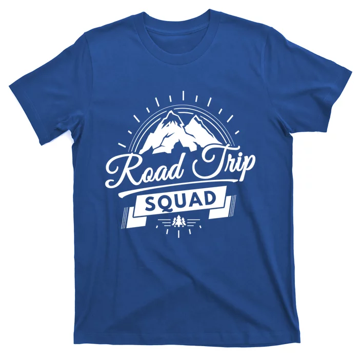 Family Vacation Cute Gift Road Trip Squad Mountains Gift T-Shirt