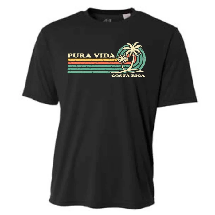 Family Vacation Costa Rica Pura Vida Beach Cooling Performance Crew T-Shirt