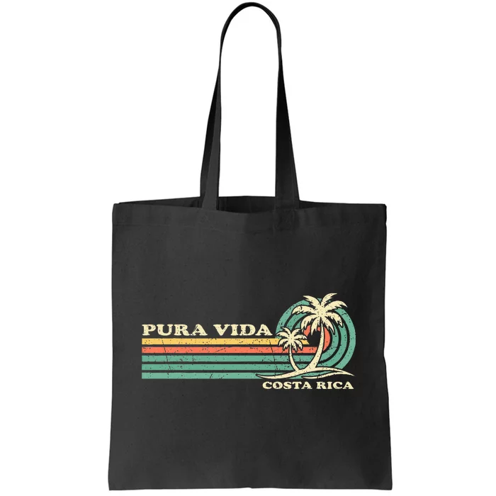 Family Vacation Costa Rica Pura Vida Beach Tote Bag