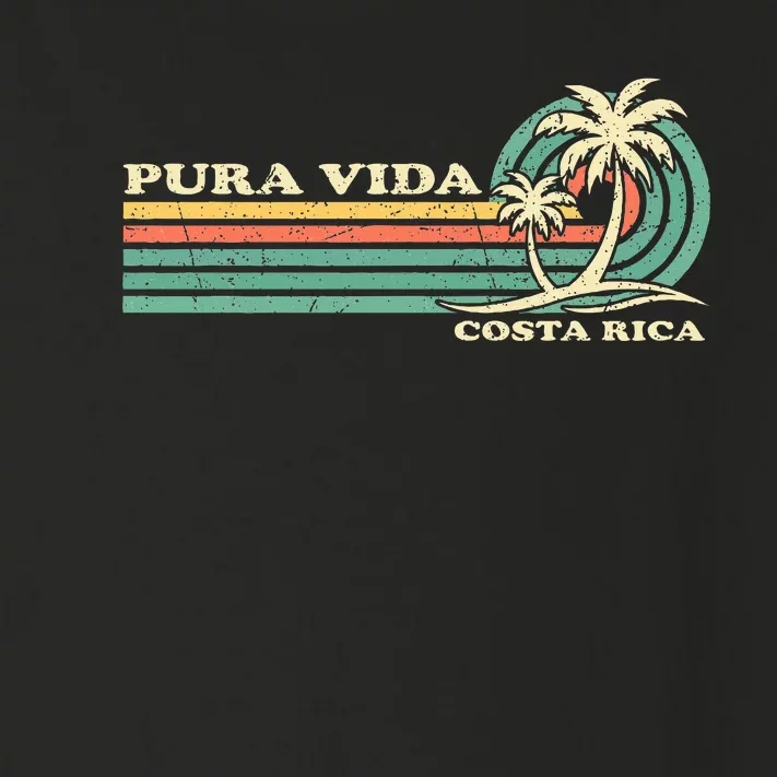 Family Vacation Costa Rica Pura Vida Beach Toddler Long Sleeve Shirt