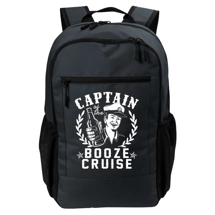 Funny Vintage Captain Of The Booze Cruise Daily Commute Backpack