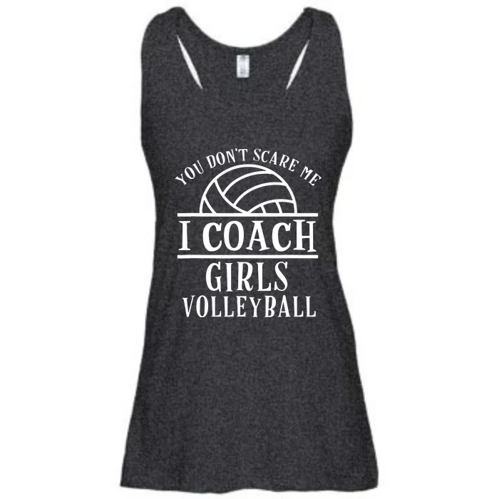 Funny Volleyball Coach I Coach Girl Volleyball Coach Ladies Essential Flowy Tank