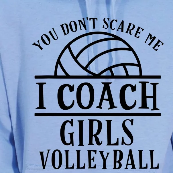 Funny Volleyball Coach I Coach Girl Volleyball Coach Unisex Surf Hoodie