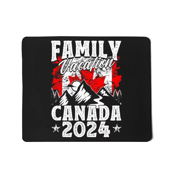 Family Vacation Canada 2024 Summer Vacation Mousepad