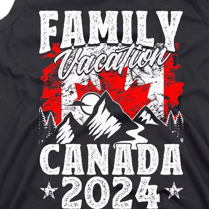 Family Vacation Canada 2024 Summer Vacation Tank Top