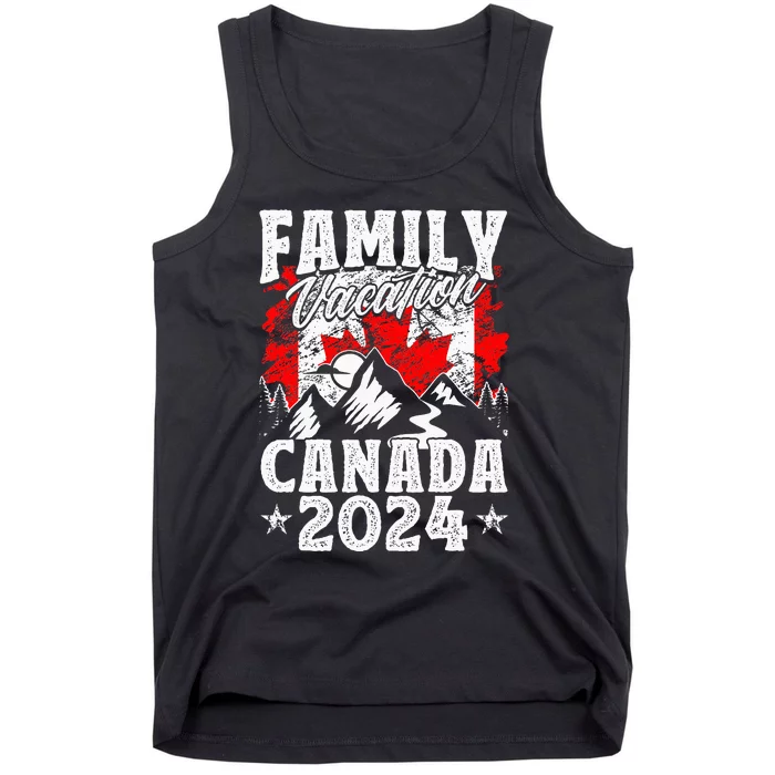 Family Vacation Canada 2024 Summer Vacation Tank Top