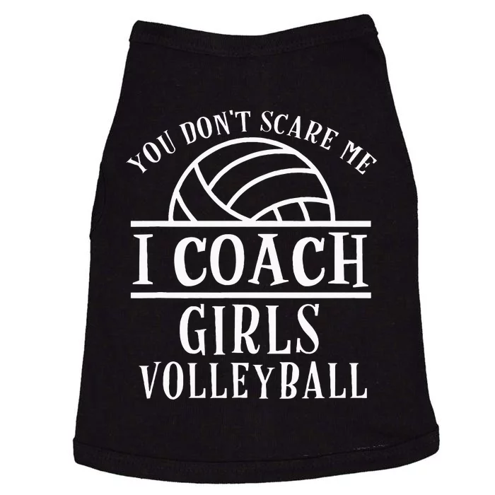 Funny Volleyball Coach I Coach Volleyball Coach Doggie Tank