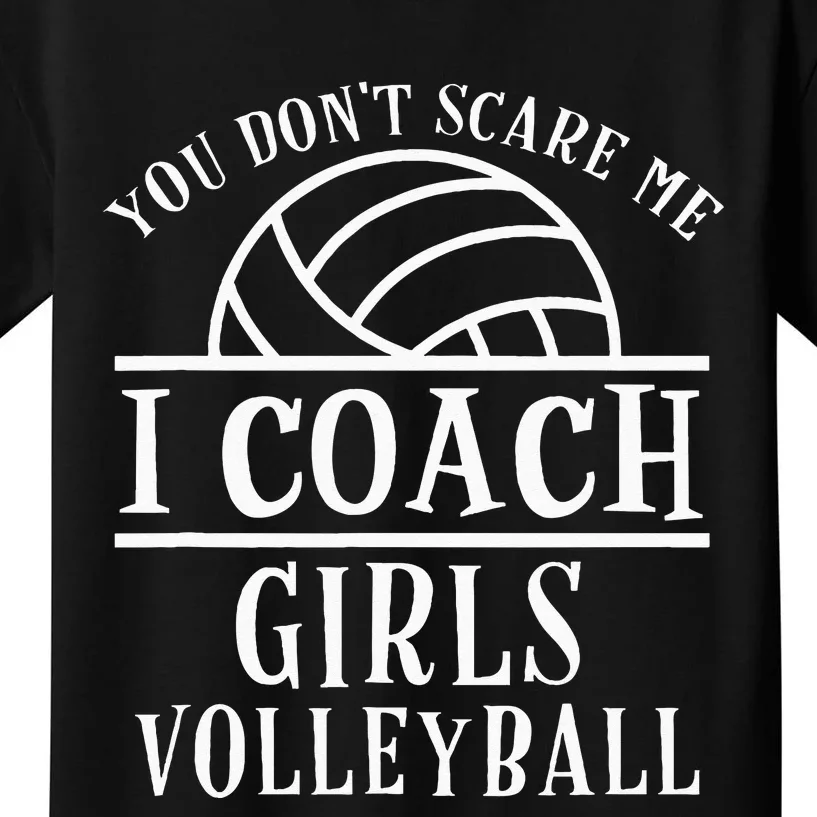 Funny Volleyball Coach I Coach Volleyball Coach Kids T-Shirt