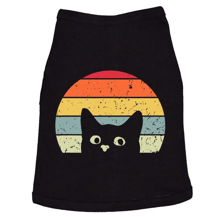 Funny Vintage Cat Retro Cat Doggie Tank