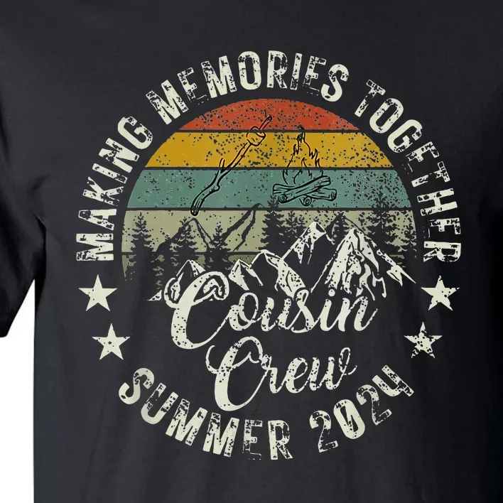 Family Vibes Cousin Crew 2024 Family Vacation Tall T-Shirt