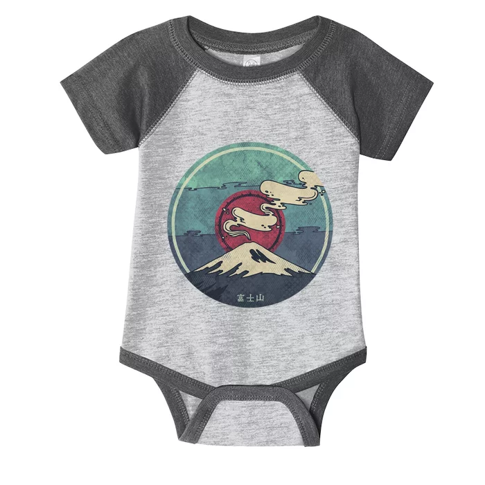 Fuji Volcano Classic Retro Infant Baby Jersey Bodysuit