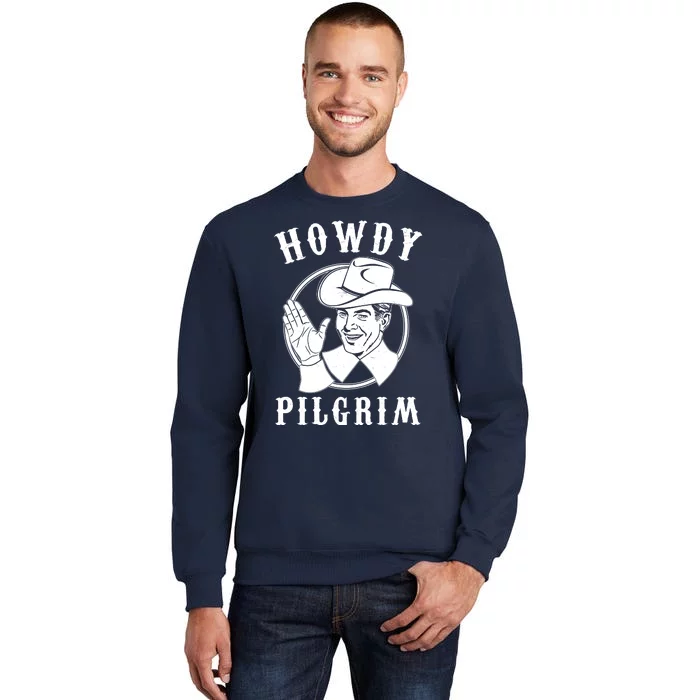 Funny Vintage Cowboy Howdy Pilgrim Sweatshirt