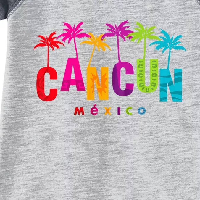 Family Vacation Cancun Mexico 2024 Beach Group Summer Trip Infant Baby Jersey Bodysuit