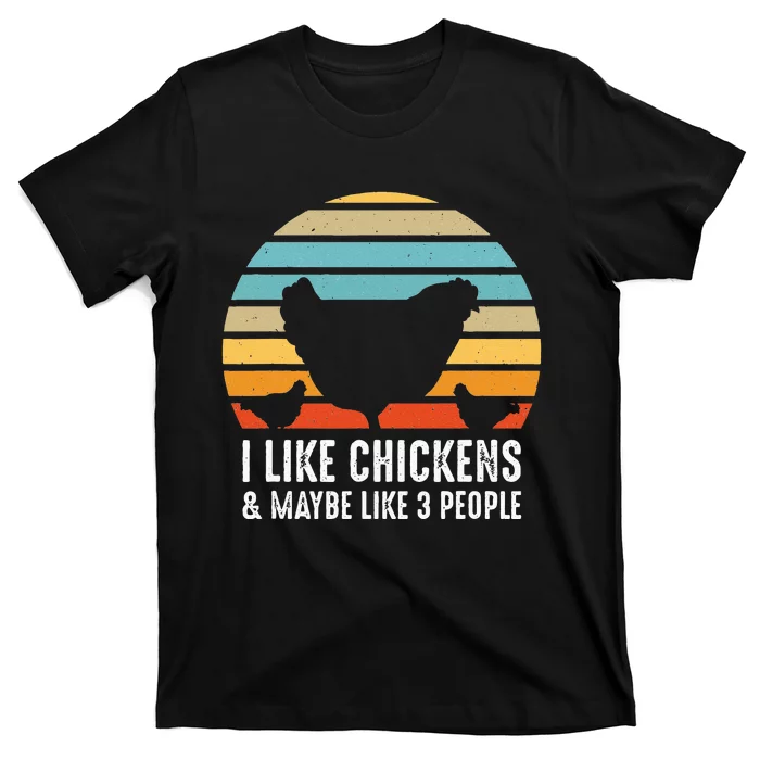 Funny Vintage Chicken Country Farm Women Girl Men T-Shirt