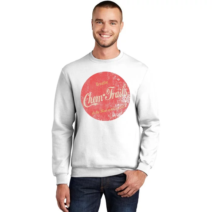 Funny Vintage Chemtrails Cola Aviation Pilots Sweatshirt