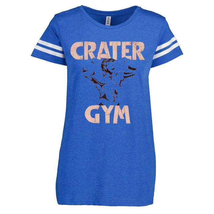 Funny Vintage Crater Gym Gift Enza Ladies Jersey Football T-Shirt