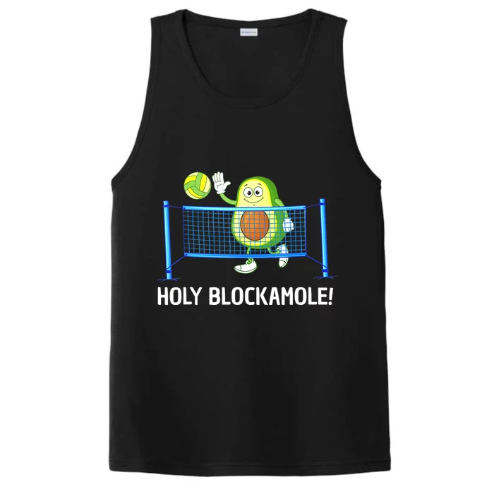 Funny Volleyball Design For Volleyball Players Performance Tank