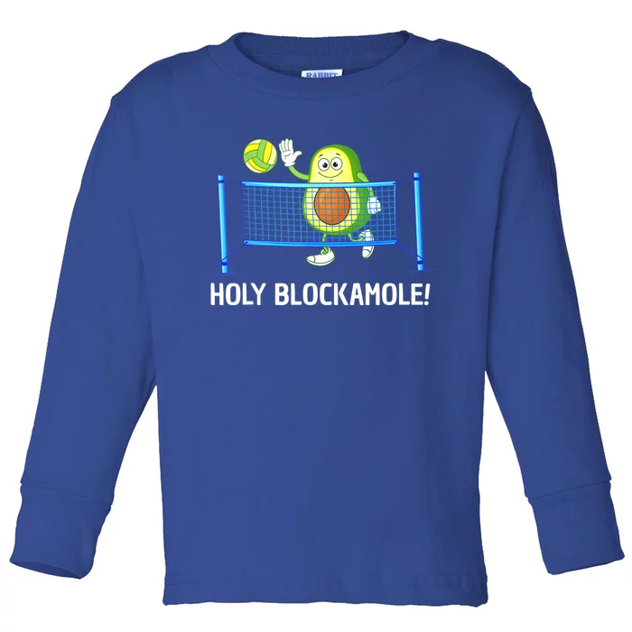 Funny Volleyball Design For Volleyball Players Toddler Long Sleeve Shirt